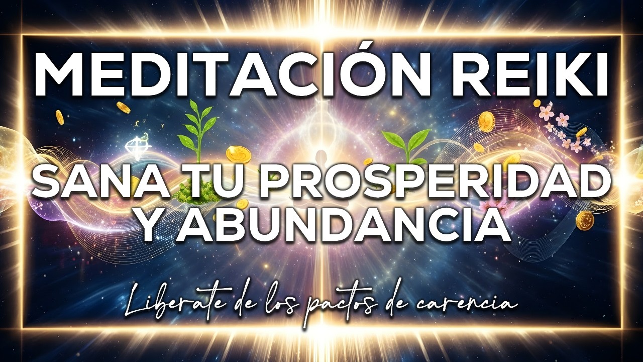 MEDITACIÓN REIKI MANIFESTACIÓN de Abundancia y Dinero 💰 SANACION de la ESCASEZ