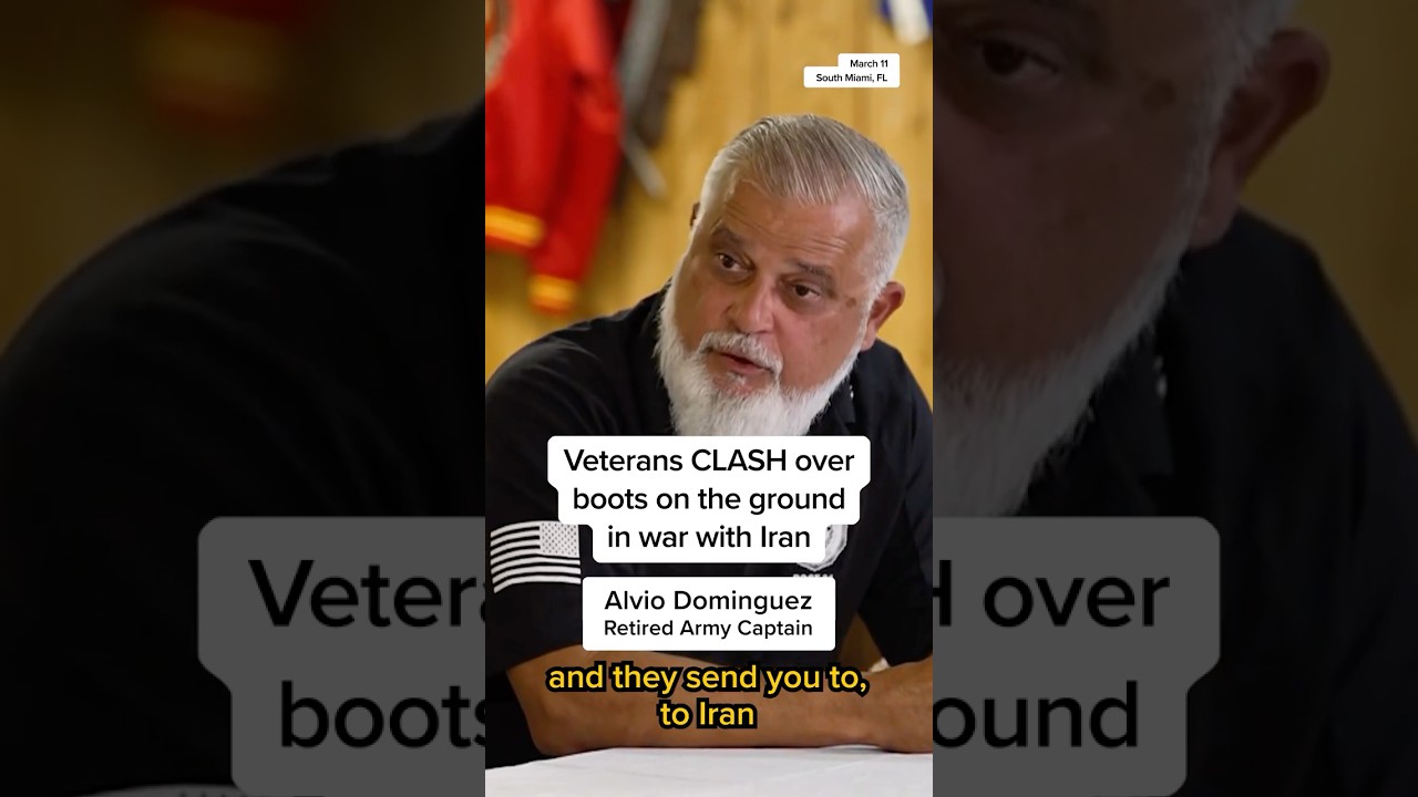 Veterans CLASH over boots on the ground in war with Iran