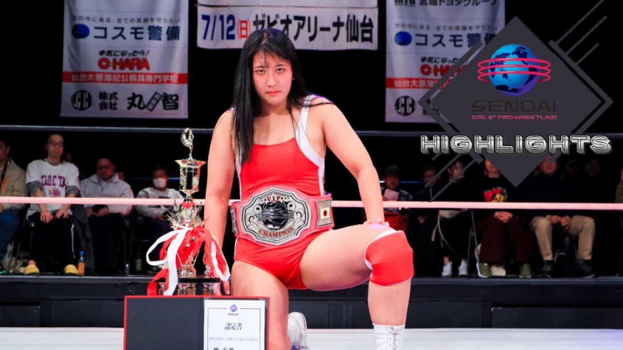 Sendai Girls  Pro Wrestling Highlights #2: Senka Akatsuki est le future du joshi.