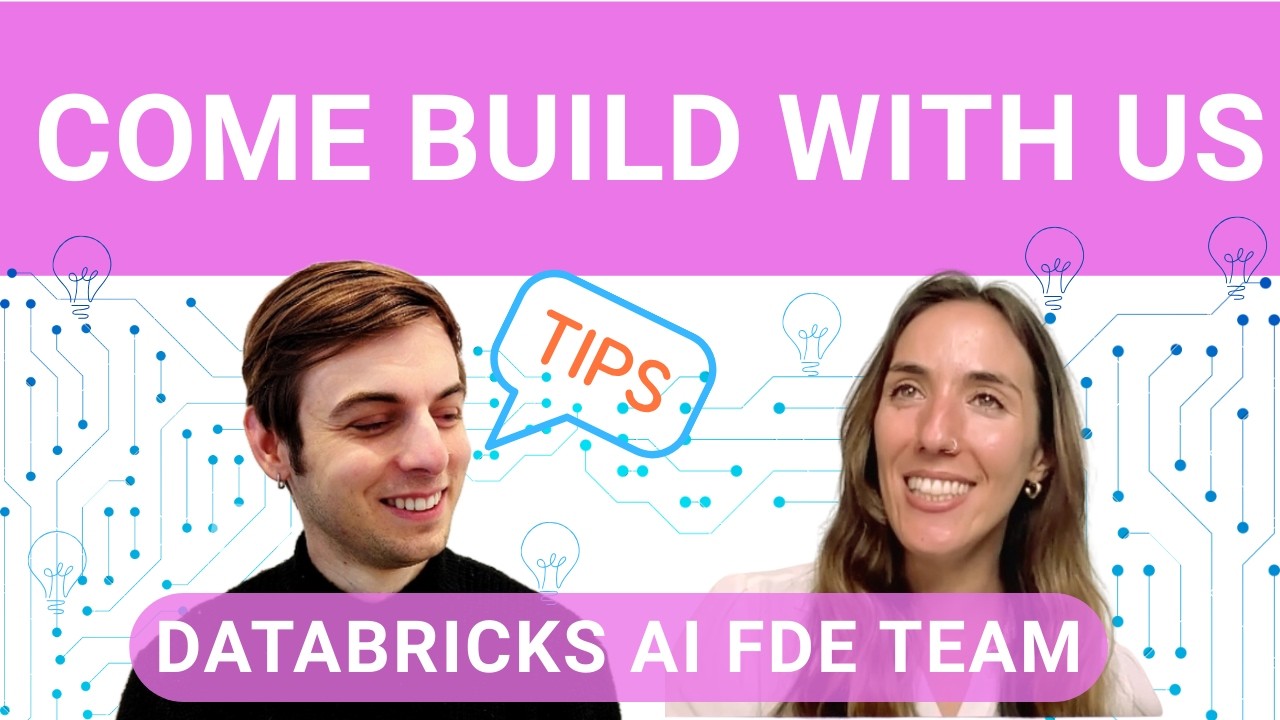 We're Building THE AI Team! — Come Join Us | Databricks AI FDE