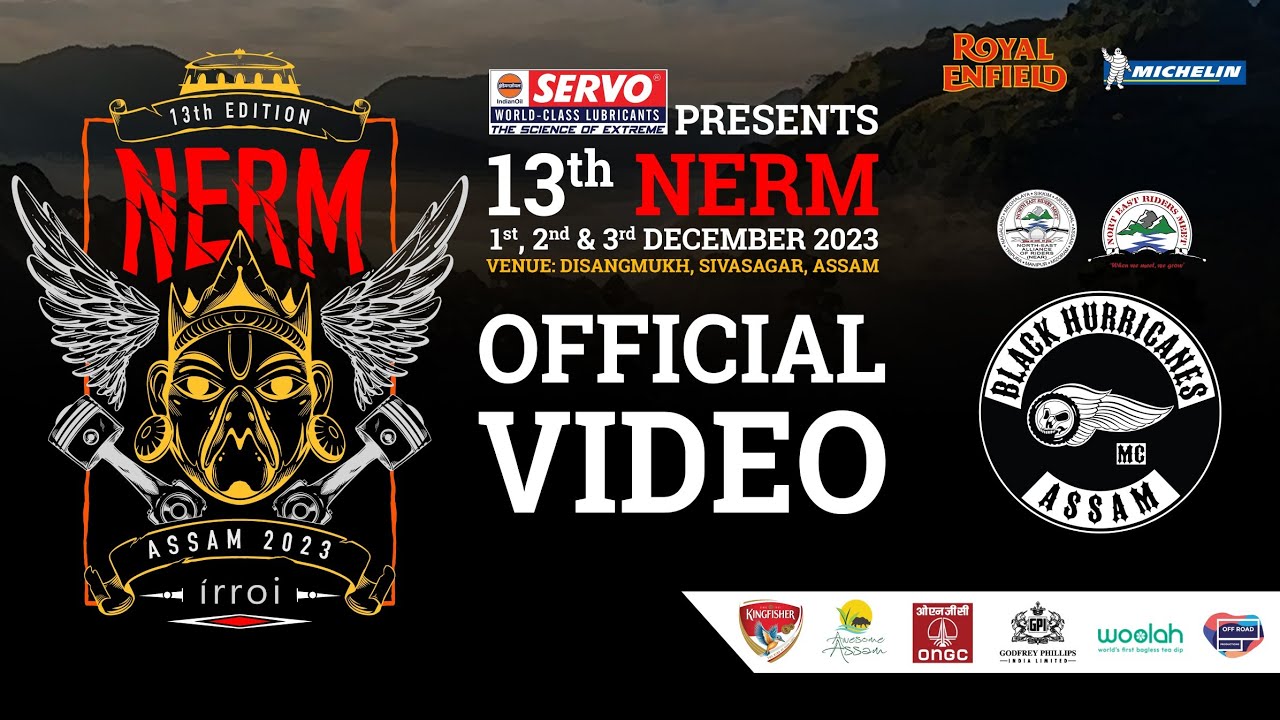 13th NERM 2023 | OFFICIAL VIDEO | Black Hurricanes MC | North East Riders' Meet 2023