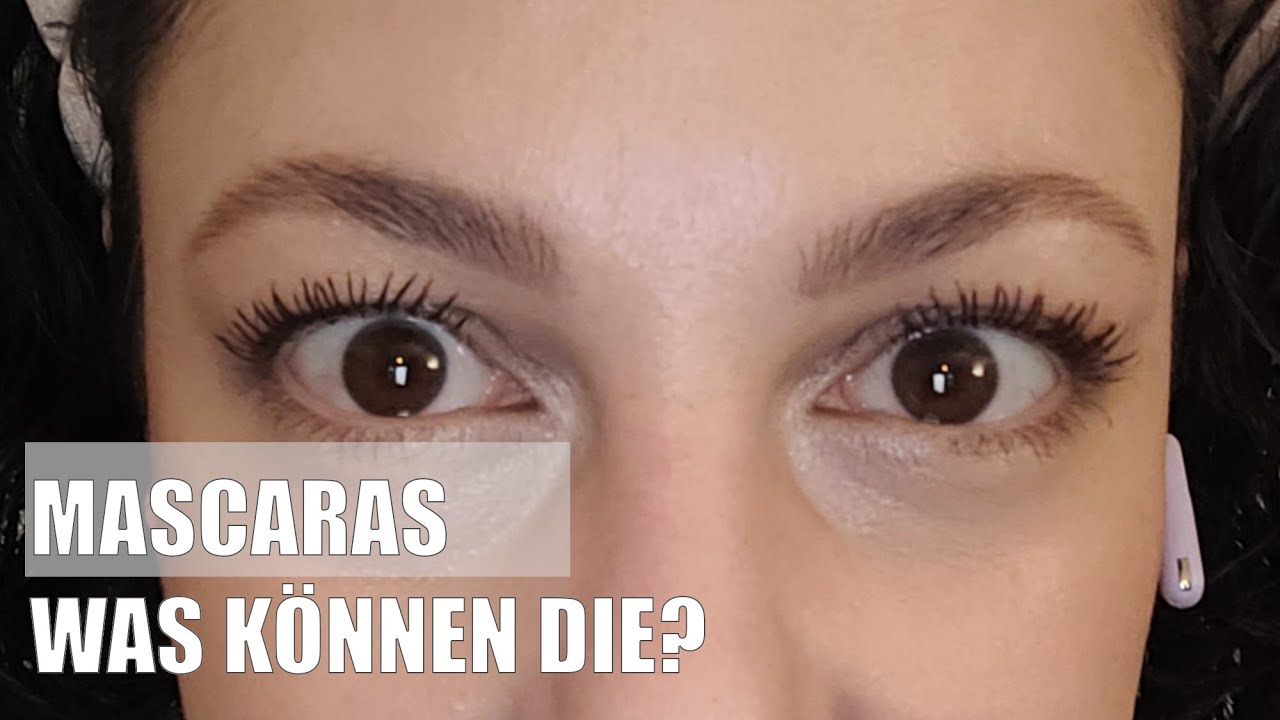 Mascara - was kann die eigentlich so? #openyoureyes
