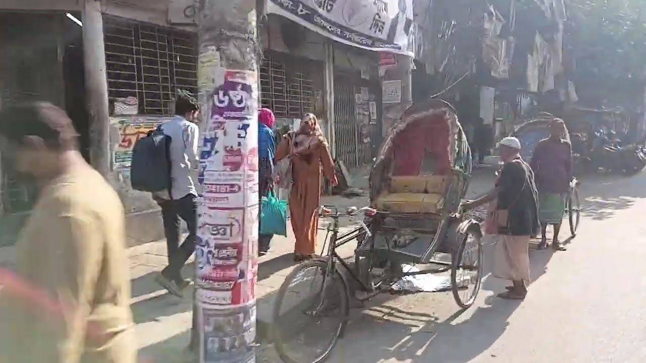 খিলগাঁও রেলগেট থেকে আরামবাগ পর্যন্ত ||Khilgaon railgate to arambagh till||, @balayethvlogs