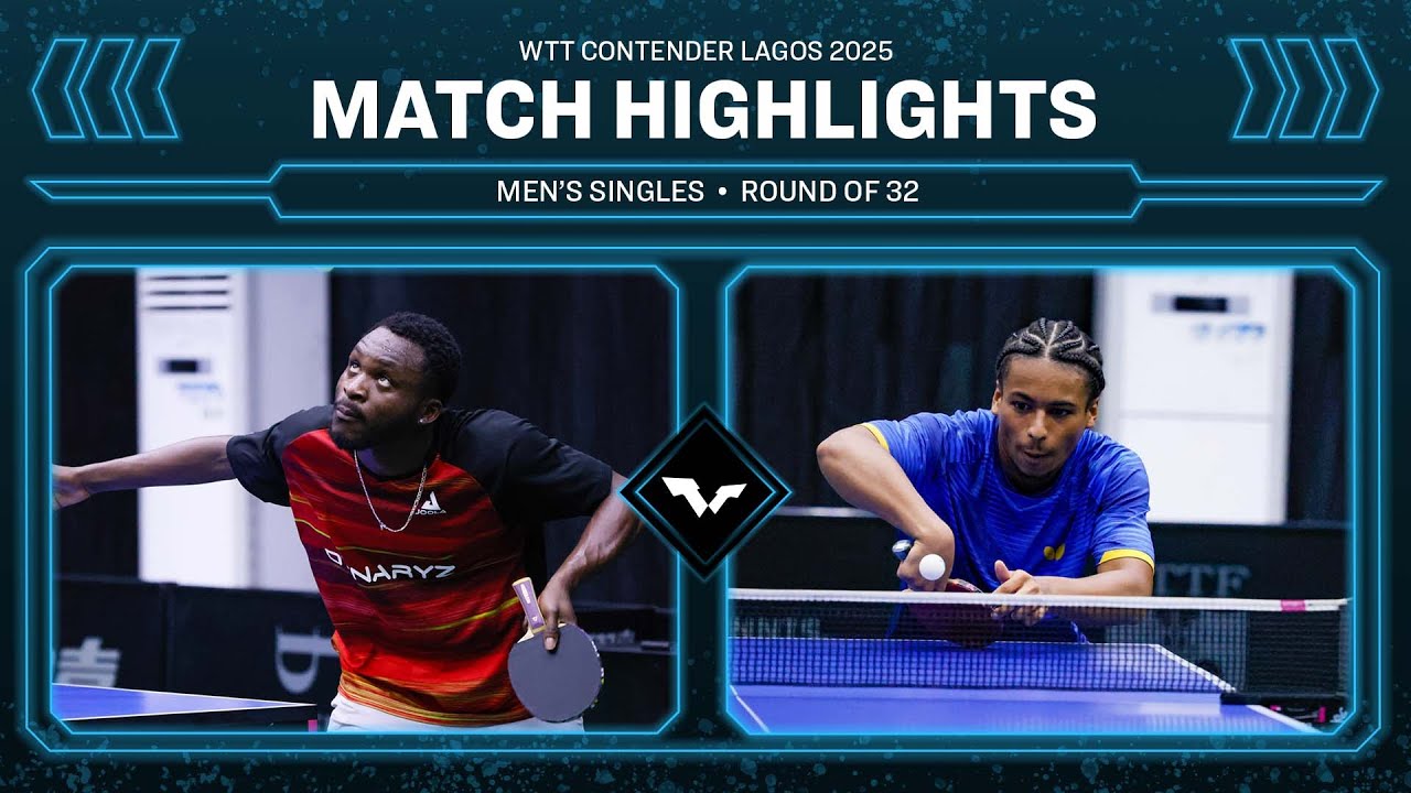 Taiwo Mati vs Elias Agbodjan | MS R32 | #WTTLagos 2025