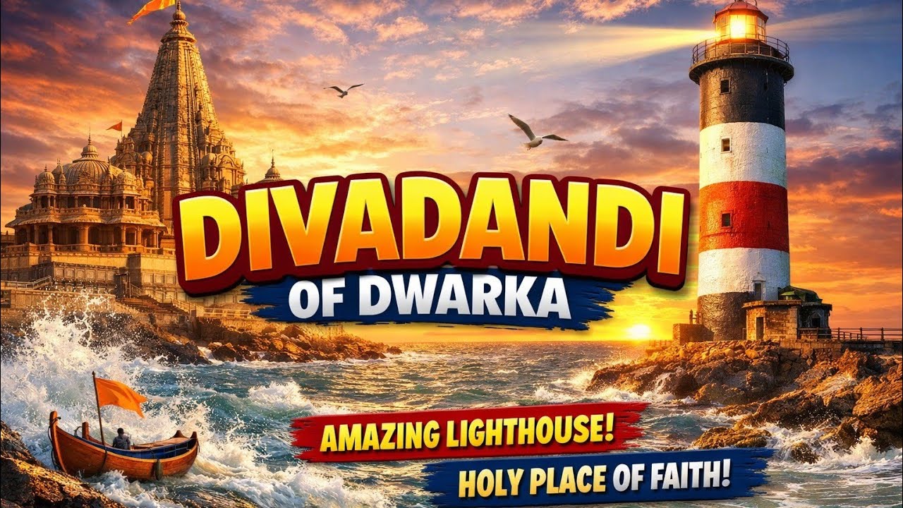 Dwarka Light House | Dwarka Divadandi | Dwarka Tourism |