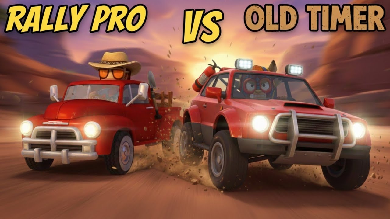 Rally Pro VS Old Timer Which Is Best || Beach Buggy Racing 2 