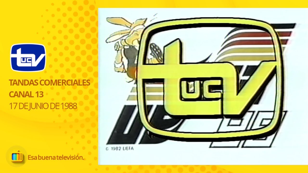 Tandas Comerciales Canal 13 (17 de Junio de 1988)