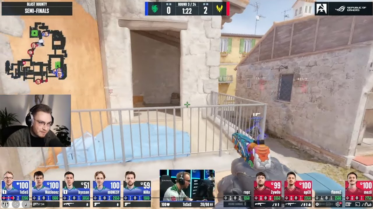 🔴FALCONS vs VITALITY | BLAST BOUNTY FINALS🔴