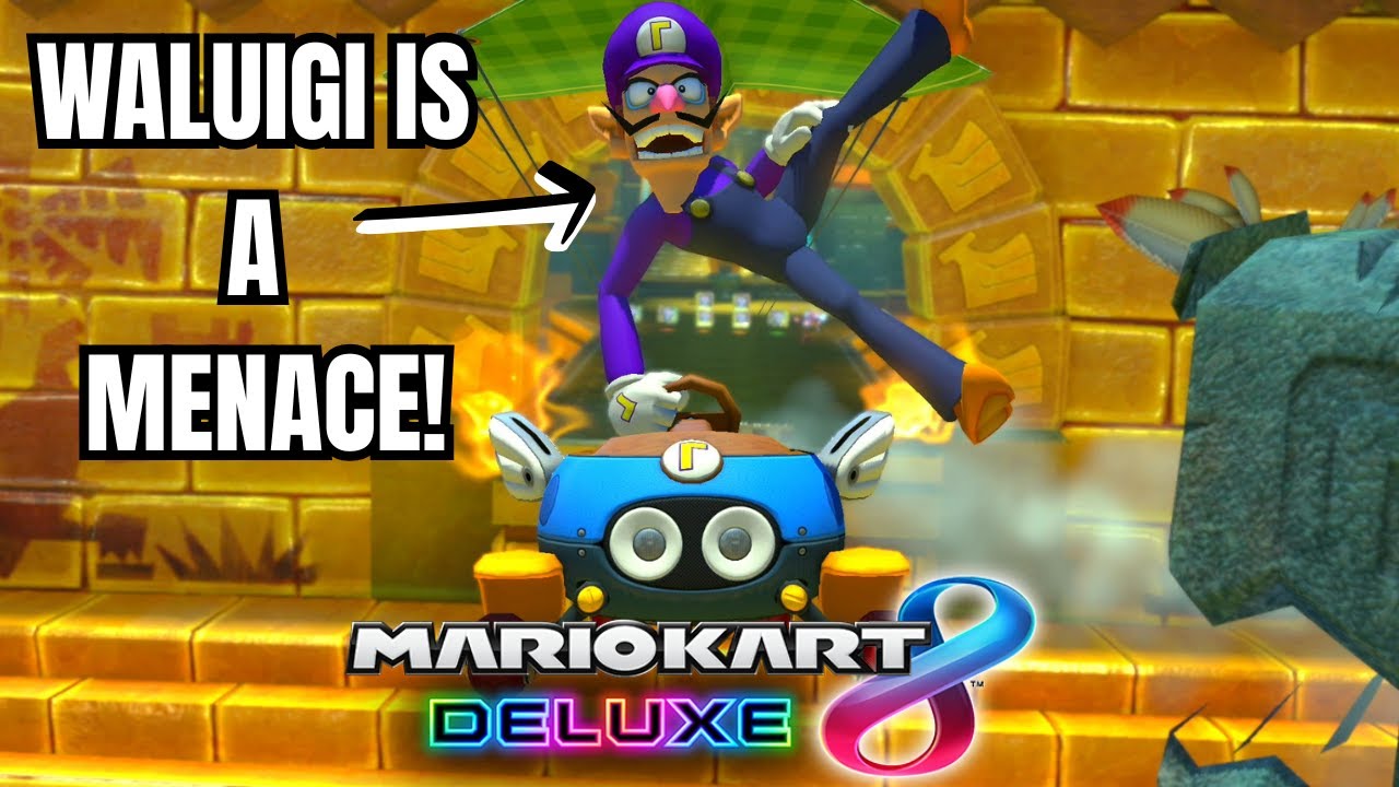 Waluigi Is A Menace! [Mario Kart 8 Deluxe]