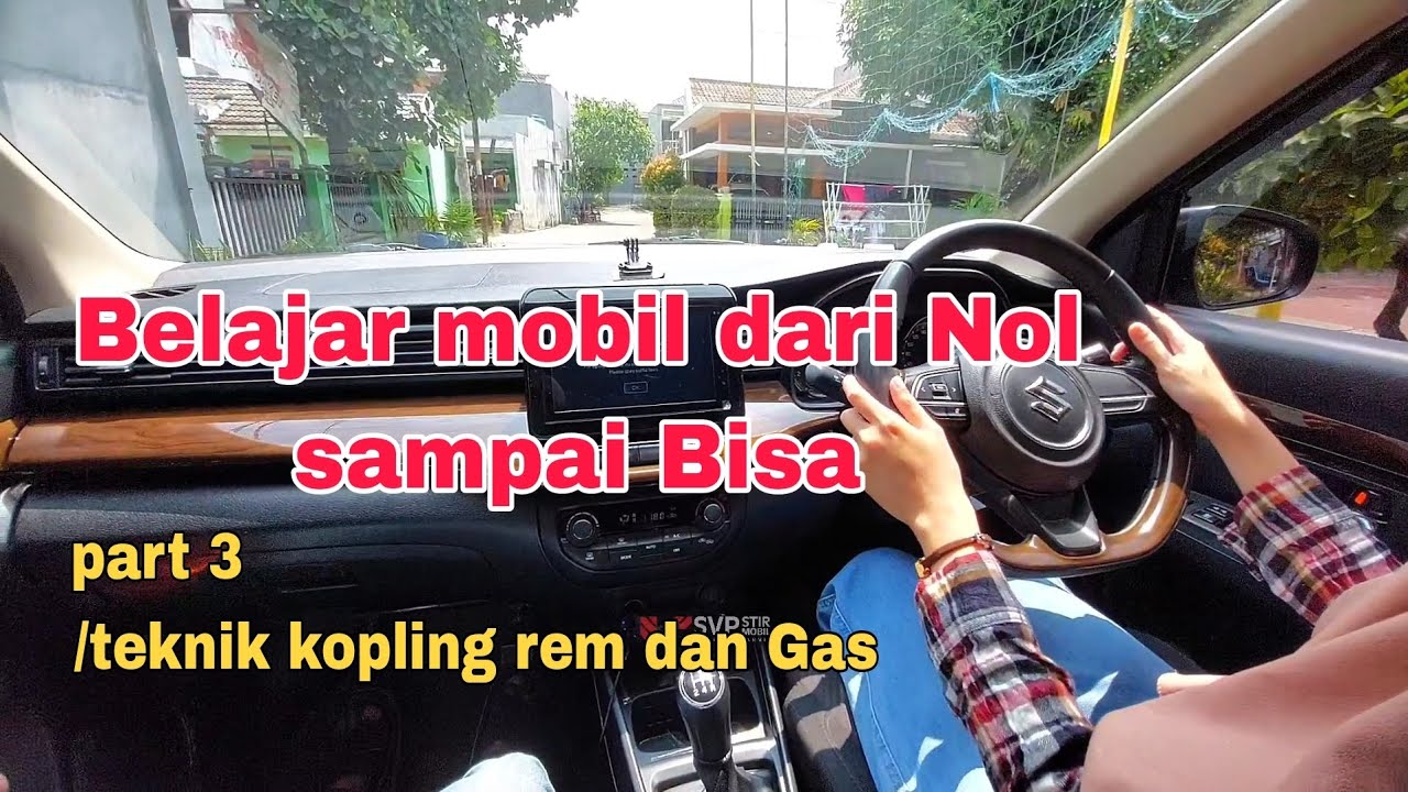 #Part 3  Teknik kopling rem dan gas yang Benar | belajar dari Nol