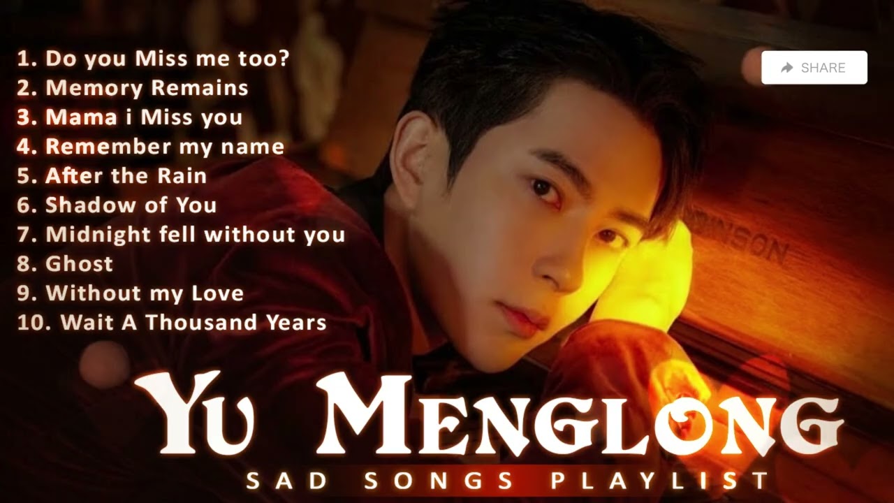 YU MENGLONG SAD SONG PLAYLIST 🥀 Heartbreaking Covers by Alan Yu 😭💔 #yumenglong #sadsong