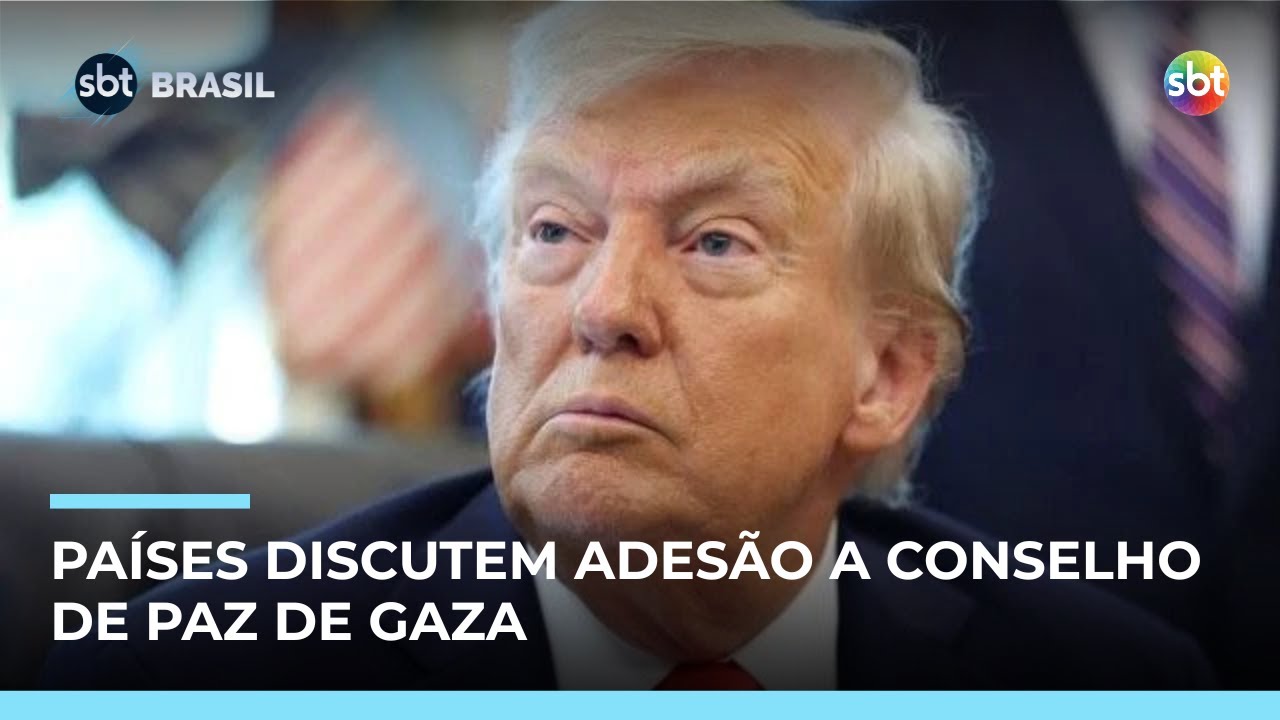 Trump formaliza criação do Conselho de Paz de Gaza; Brasil avalia convite | 