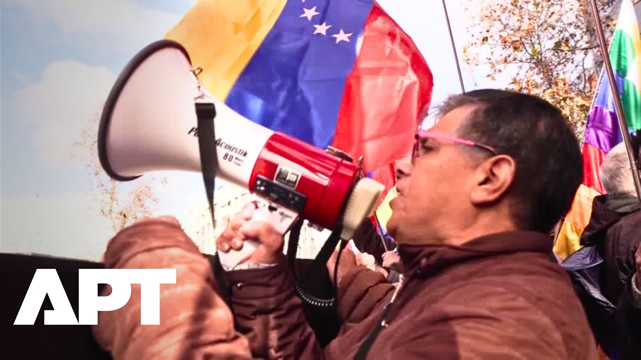 Anger in Madrid: Protesters Rally Against US Intervention in Venezuela | APT
