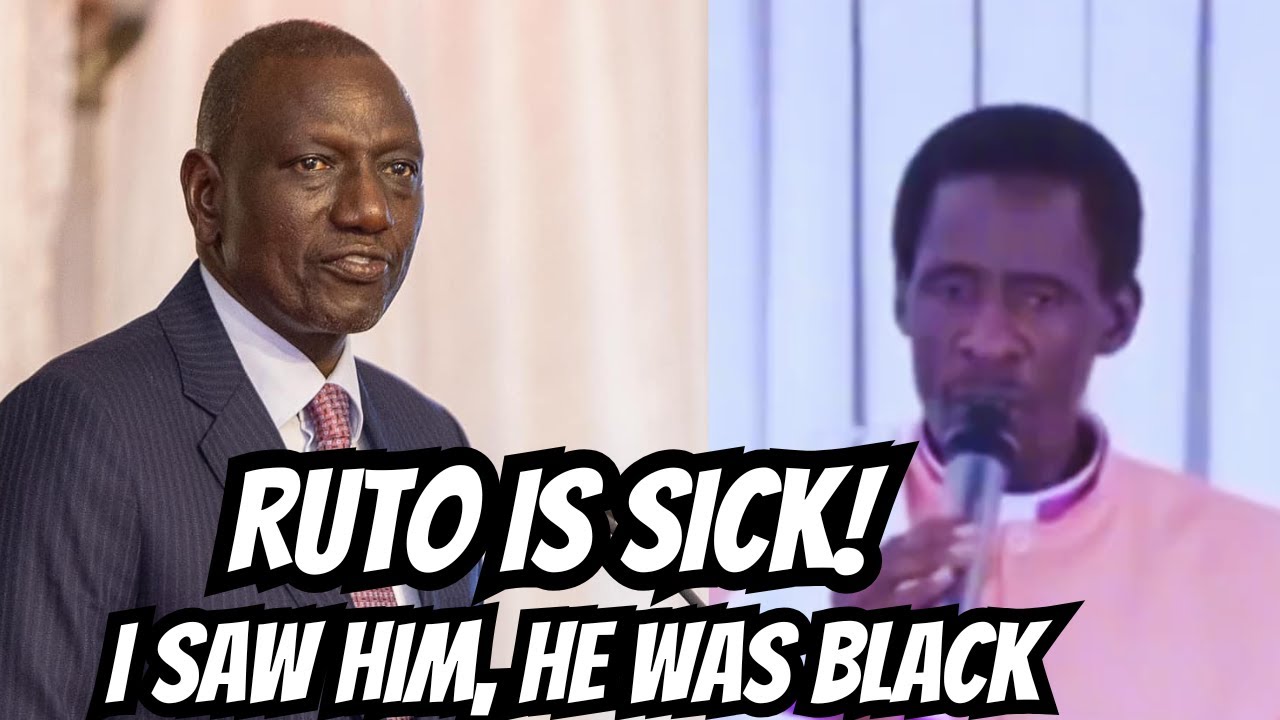 'RUTO IS SICK! I Saw Him Dying in a Vision God Shared with Me,' Bold Prophet Claims in his VISION!