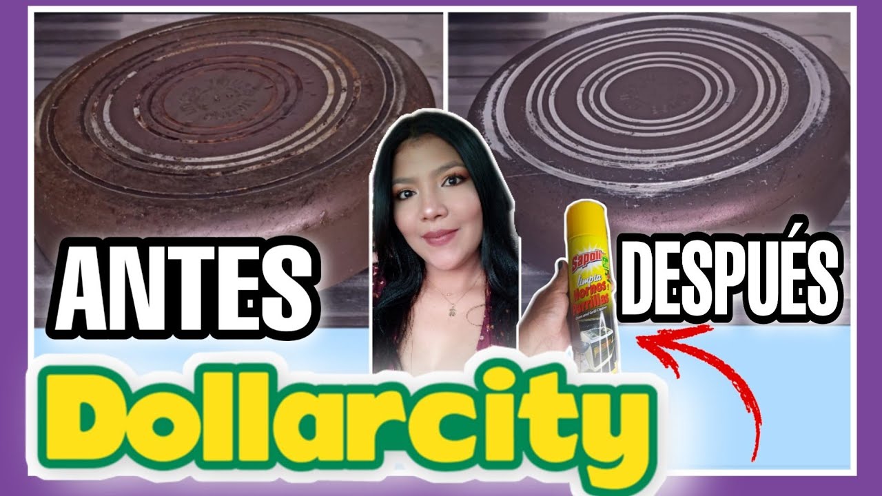 DOLLARCITY ✅ EL MEJOR PRODUCTO DESENGRASANTE CON LAS 3B 💲 SAPOLIO QUITAGRASA / Cocina Con Nelu