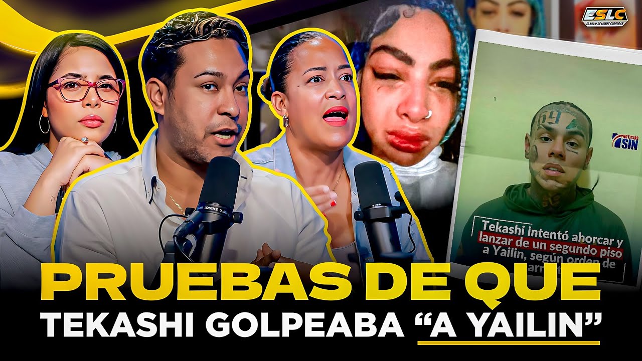 PRUEBAS EN FISCALIA DE TEKASHI GOLPEABA A YAILIN “WANDA ROMPE EL SILENCIO” TEKASHI ESTA MAL PARADO