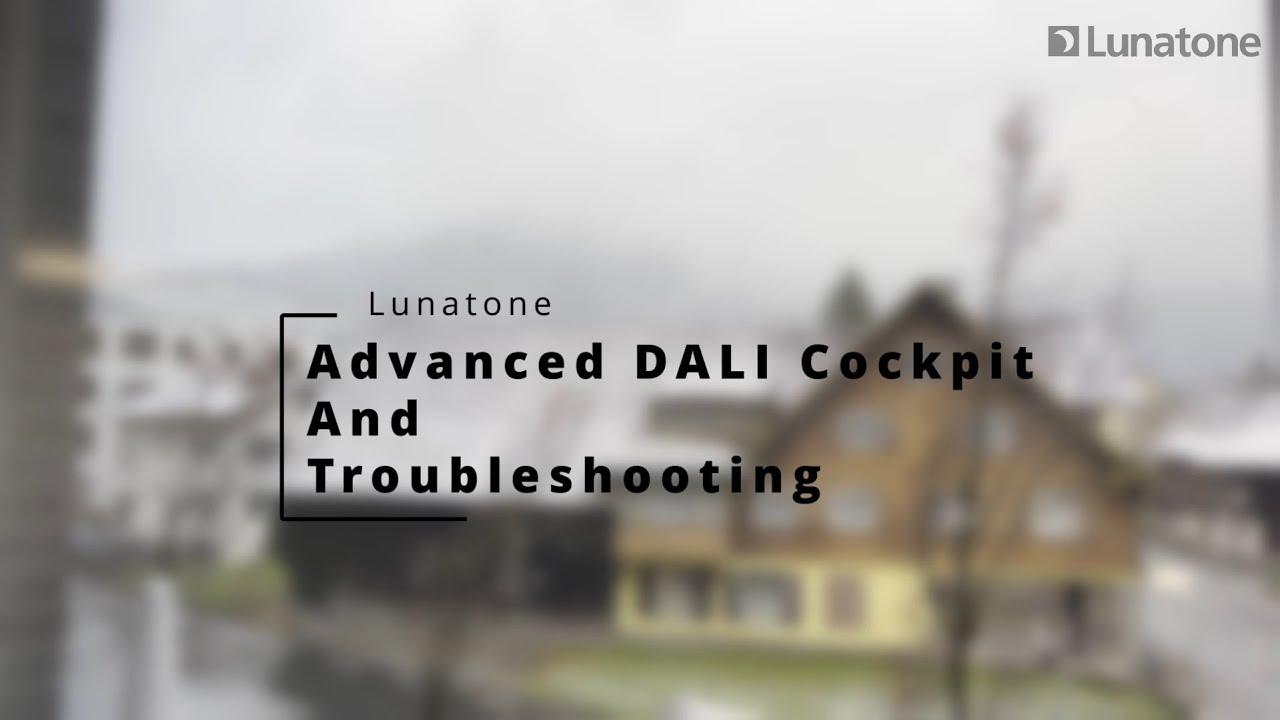 Application video: Advanced DALI Cockpit