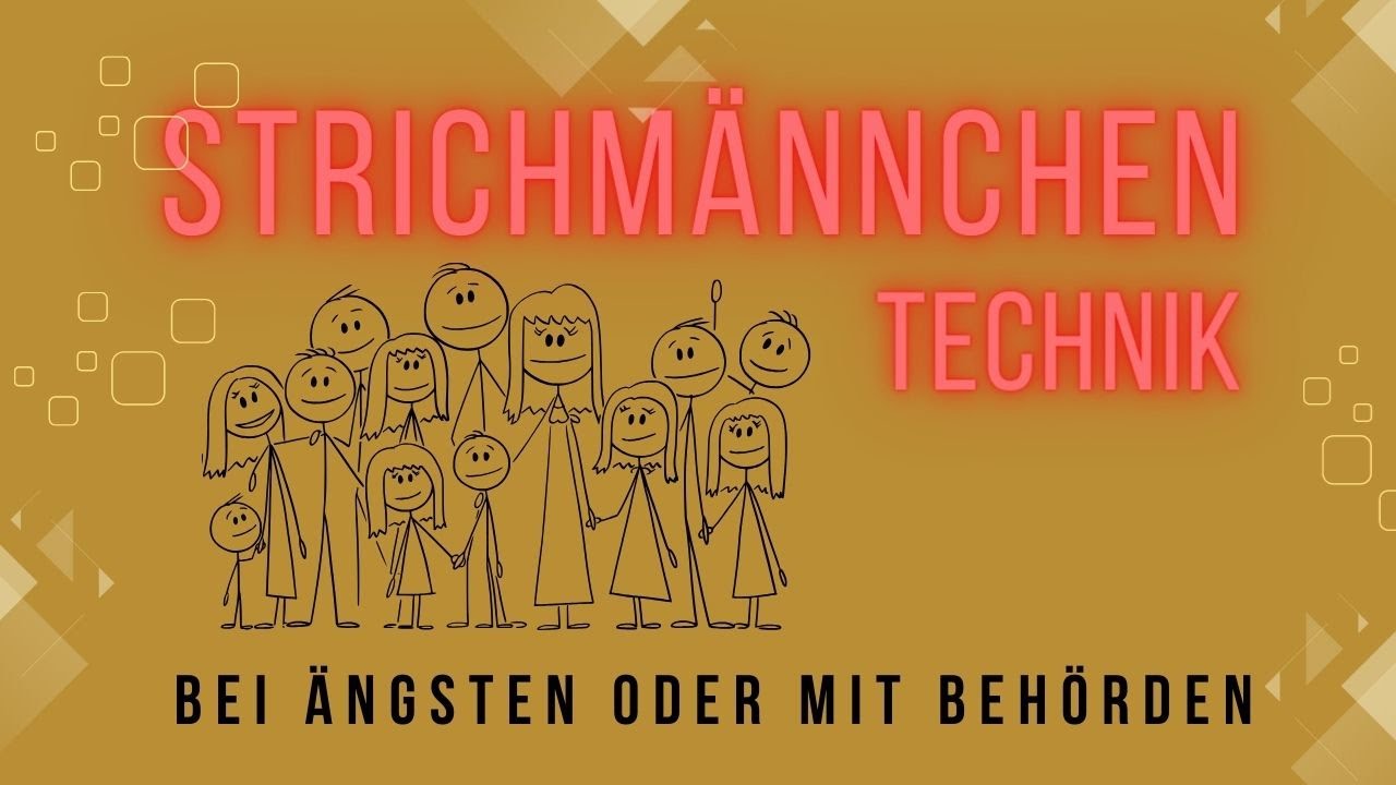 Strichmännchen -Technik: Existenzängste lösen