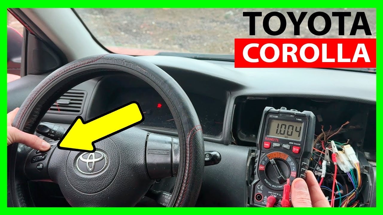 Cómo Conectar Mandos al Volante SIN Usar CAN-BUS 🛠️ Toyota Corolla de 2001 a 2006 [Paso a Paso]