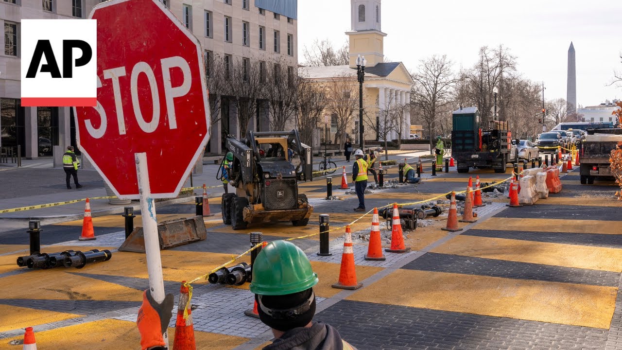 Watch as ‘Black Lives Matter’ painting near White House is dismantled