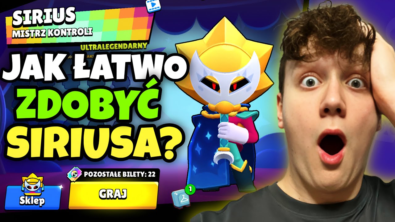 Czy DA SIĘ WBIĆ SIRIUSA? Gry z WIDZAMI NA ŻYWO! Droga do TOP 1 POLSKI LIVE #brawlstars
