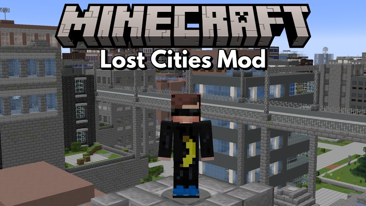 Minecraft With The Lost Cities Mod Is Questionable