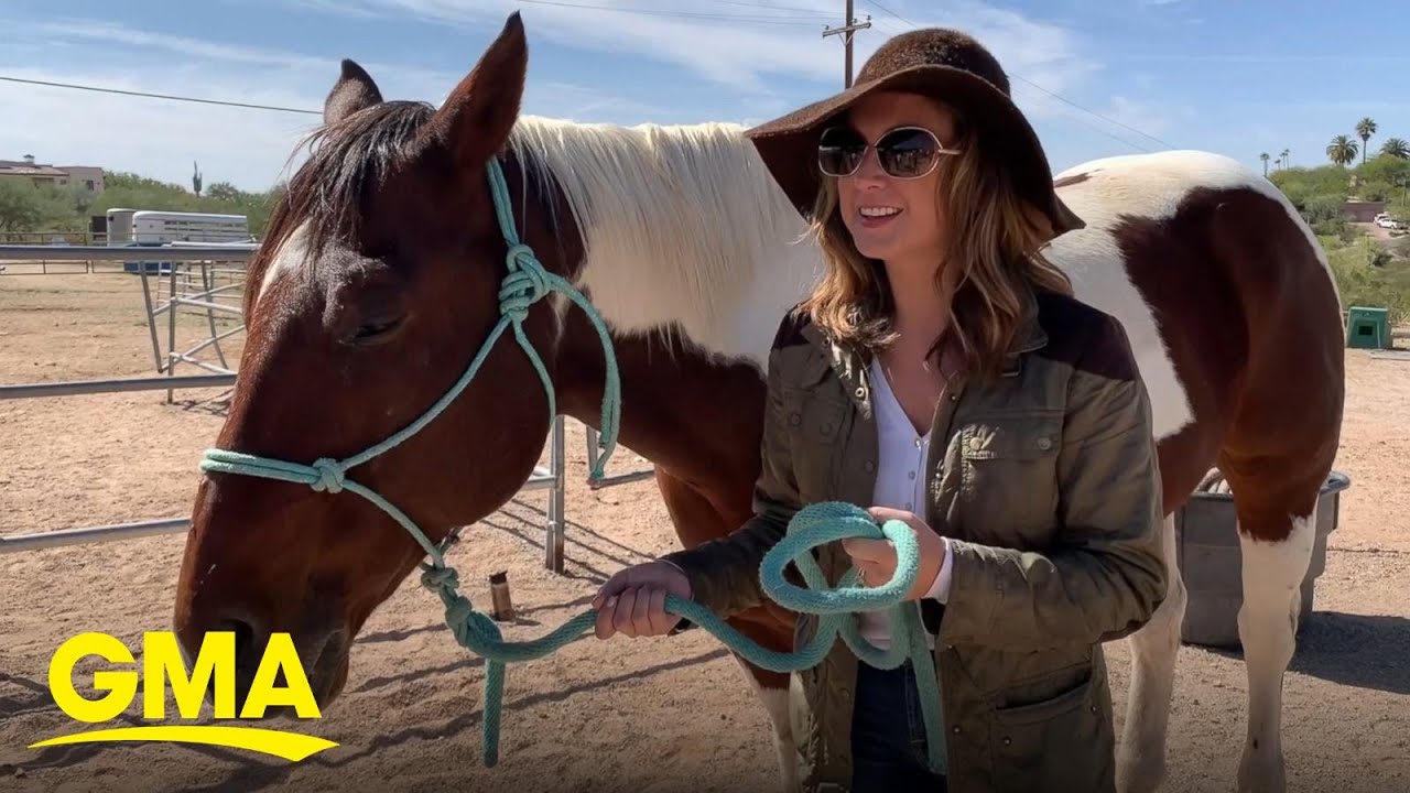 I tried horse therapy and it changed the way I see my life