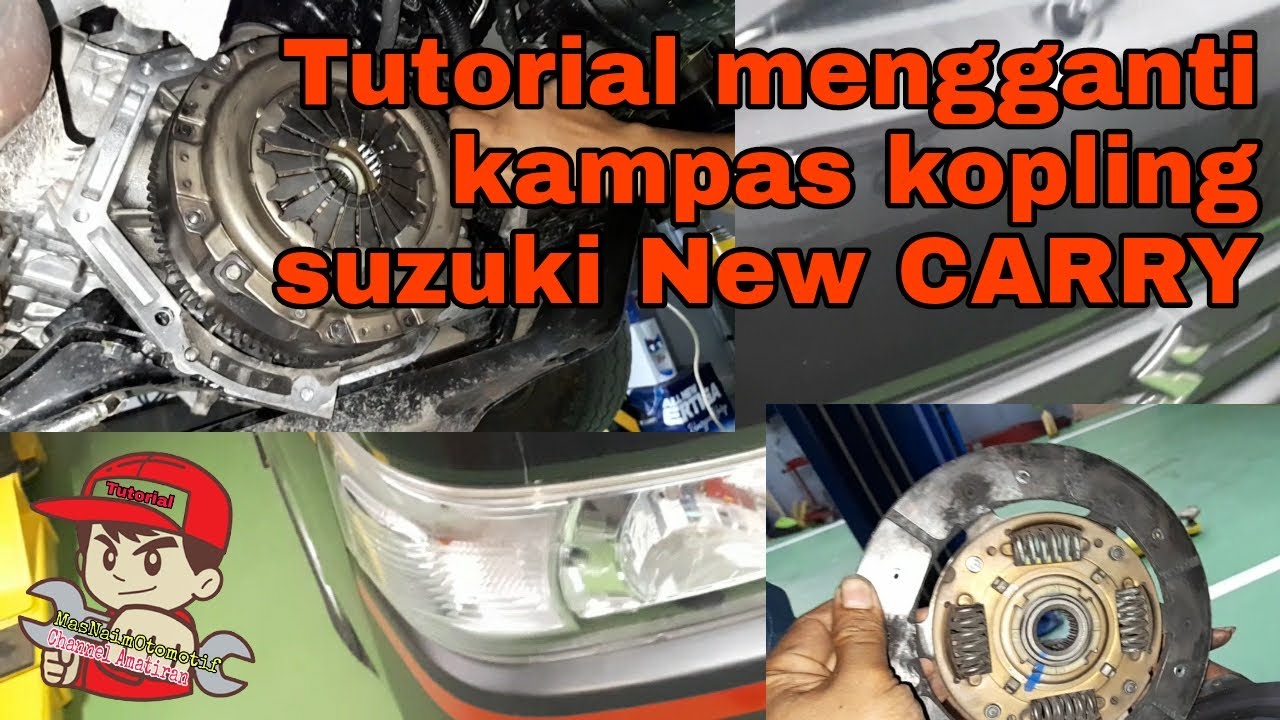 Cara mengganti Kampas kopling Suzuki New CARRY