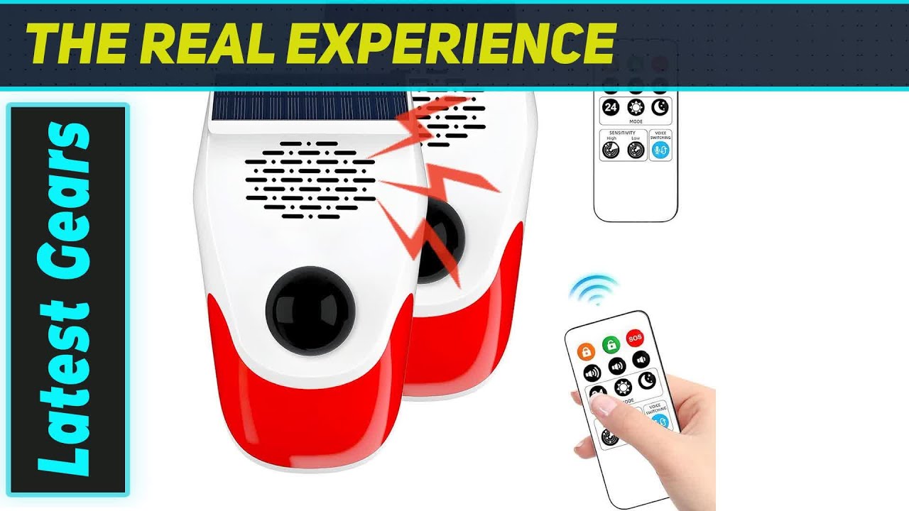 Best Outdoor Motion Sensor Alarm? Dog Barking Noise Maker Tested!