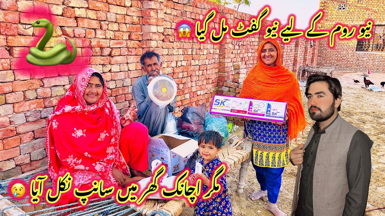 New Room Ke Liye New Gift Mil Gya 😱 | Magr Achanak Ghar Main Sanp Nikal Aya 😢 | Sidra Village Life