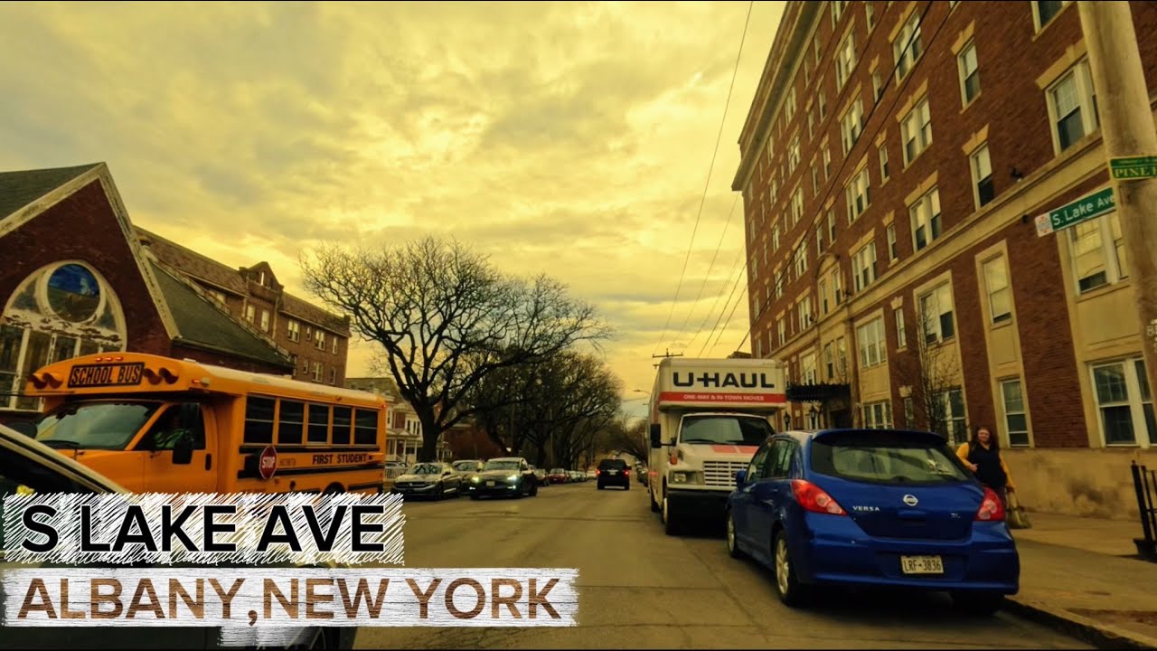 A short tour drive around s.lake Ave, Albany ny 