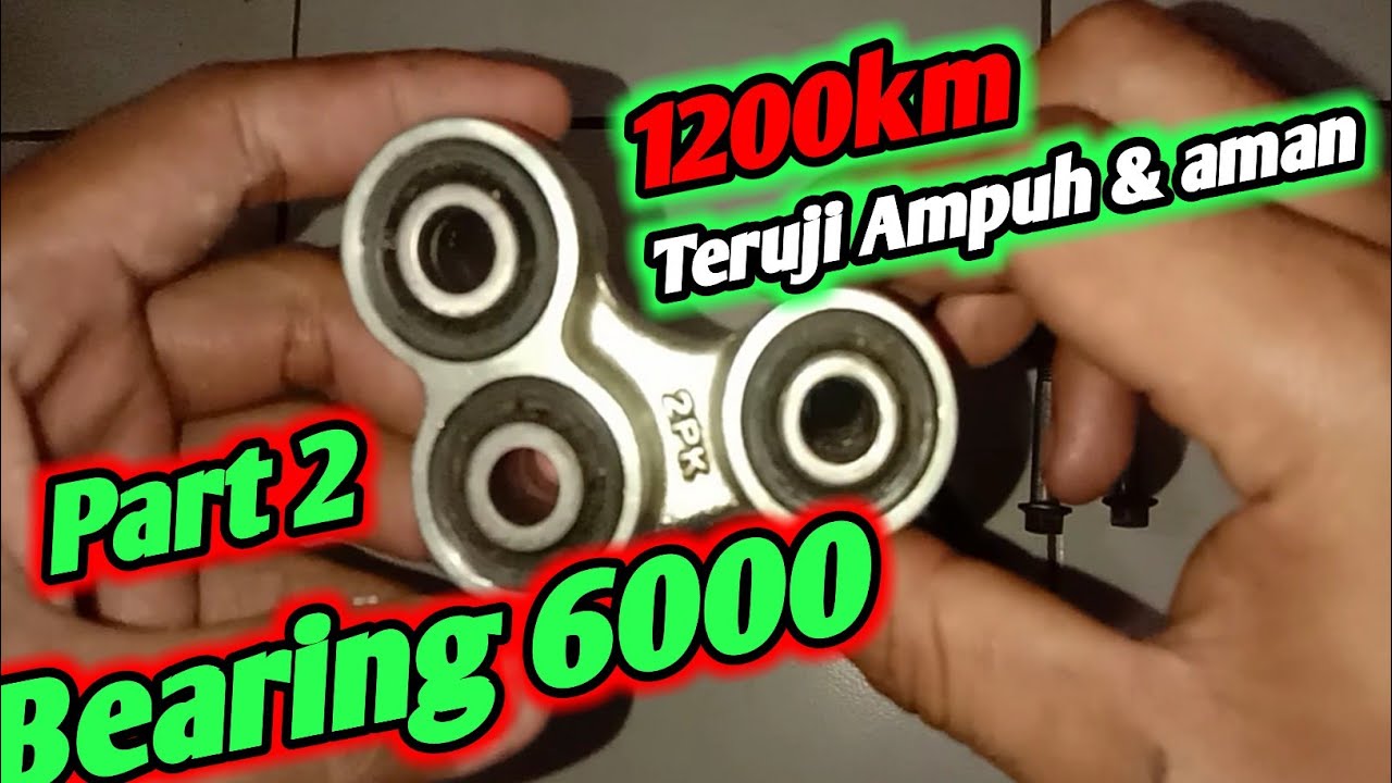 Review Modif Bosh conrod Vixion pakai Bearing 6000 | Part 2
