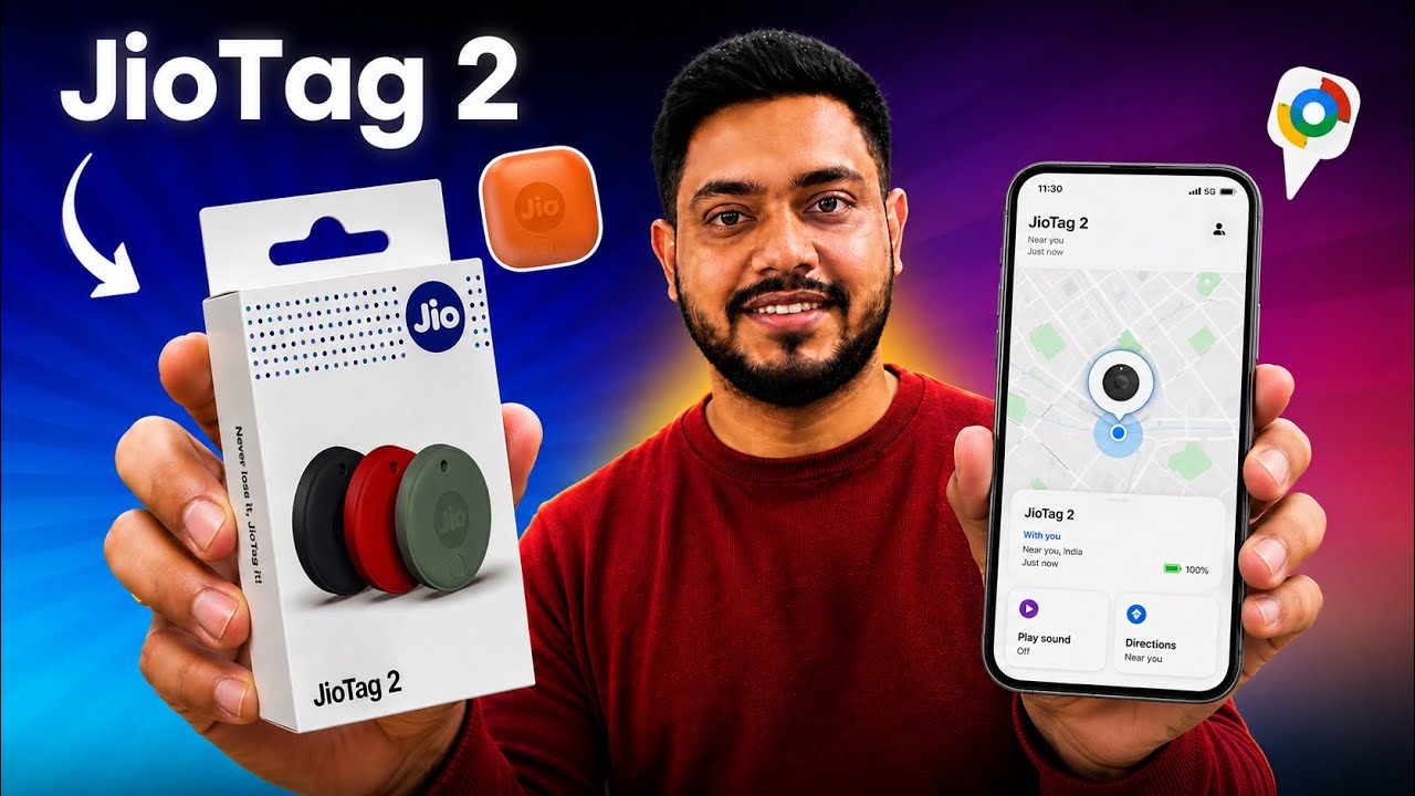 JioTag 2 unboxing and review | Jio Tag ( 2nd generation ) | How to setup & track JioTag location 
