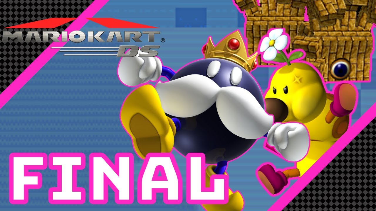 Mario Kart DS - Missions: All Levels 3 Stars - 100% Playthrough (18)