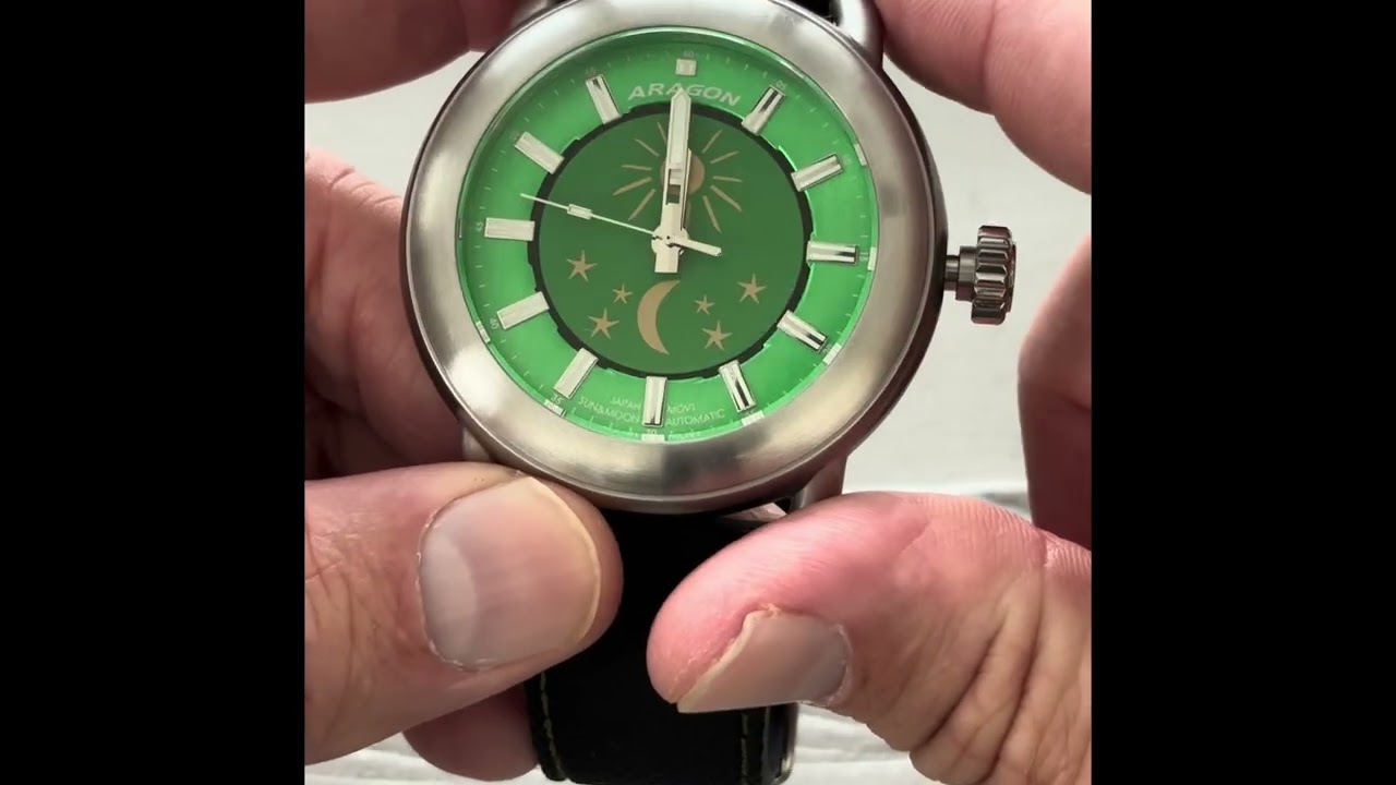 Aragon Millipede Evo Sun & Moon 50mm #aragonwatch 