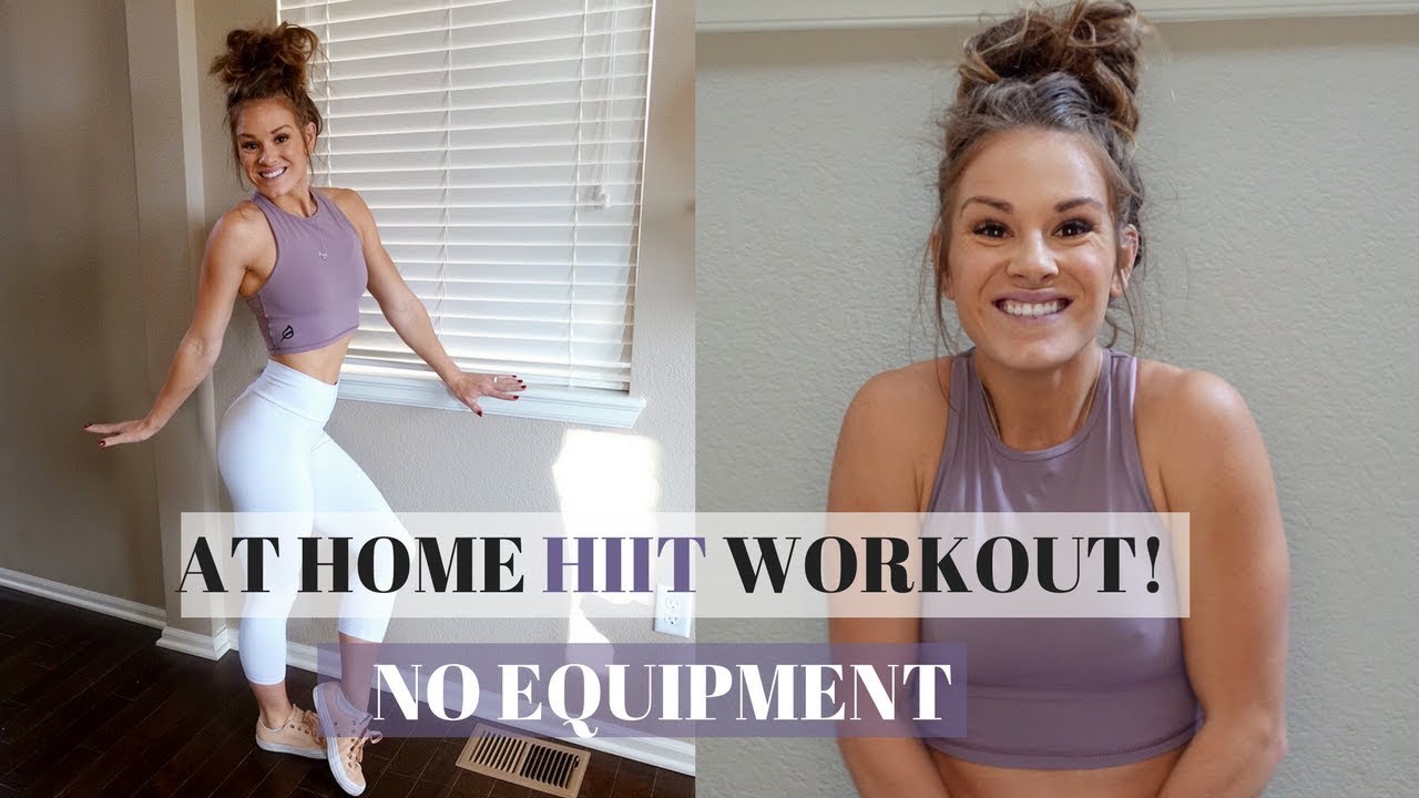 HIIT Workout AT HOME!| NO Equipment