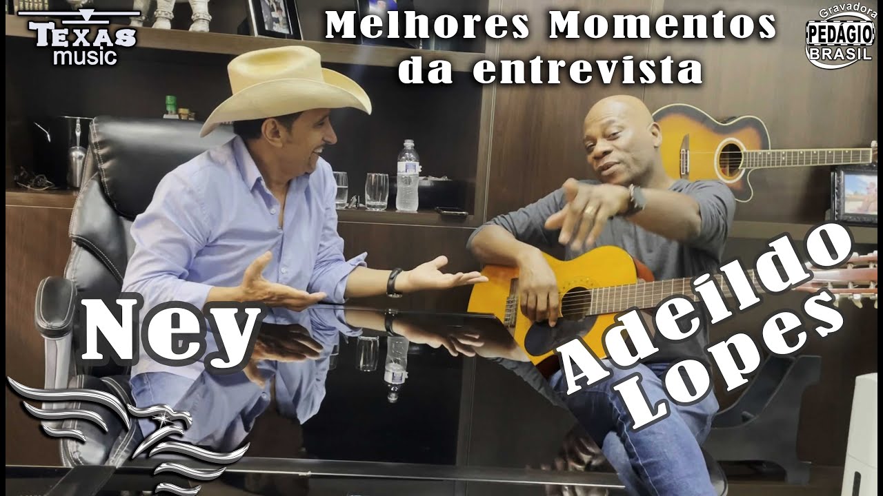 Maestro ADEILDO LOPES E NEY (Falando sobre aprender viol&atilde;o-Melhores Momentos da Entrevista)