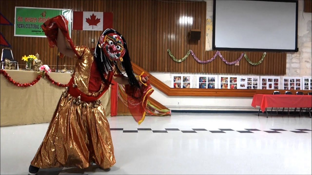 Lakhey Mask Dance Performed in Edmonton, Canada