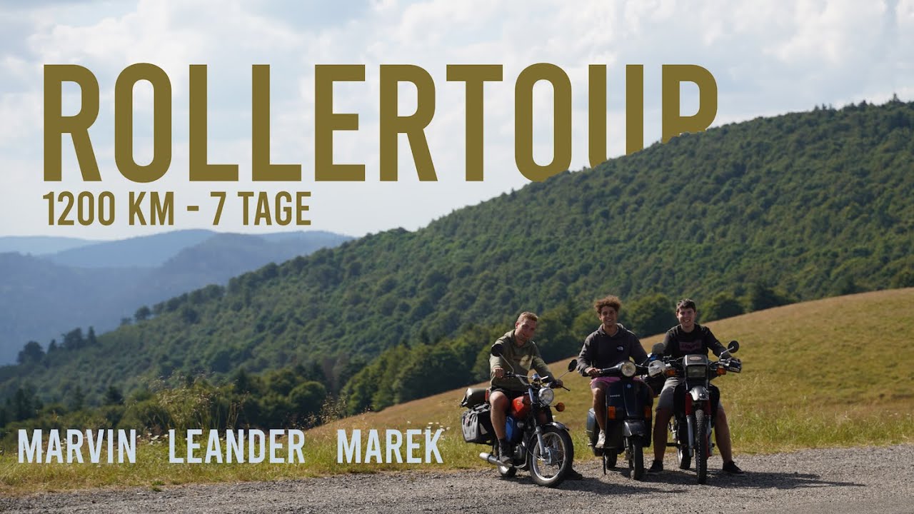 Die Dreiländer Rollertour 2022