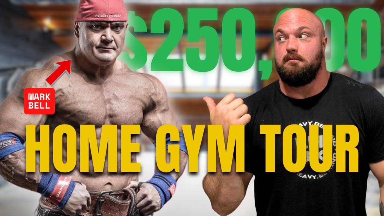 I Toured Mark Bell's $250,000 Home Gym!