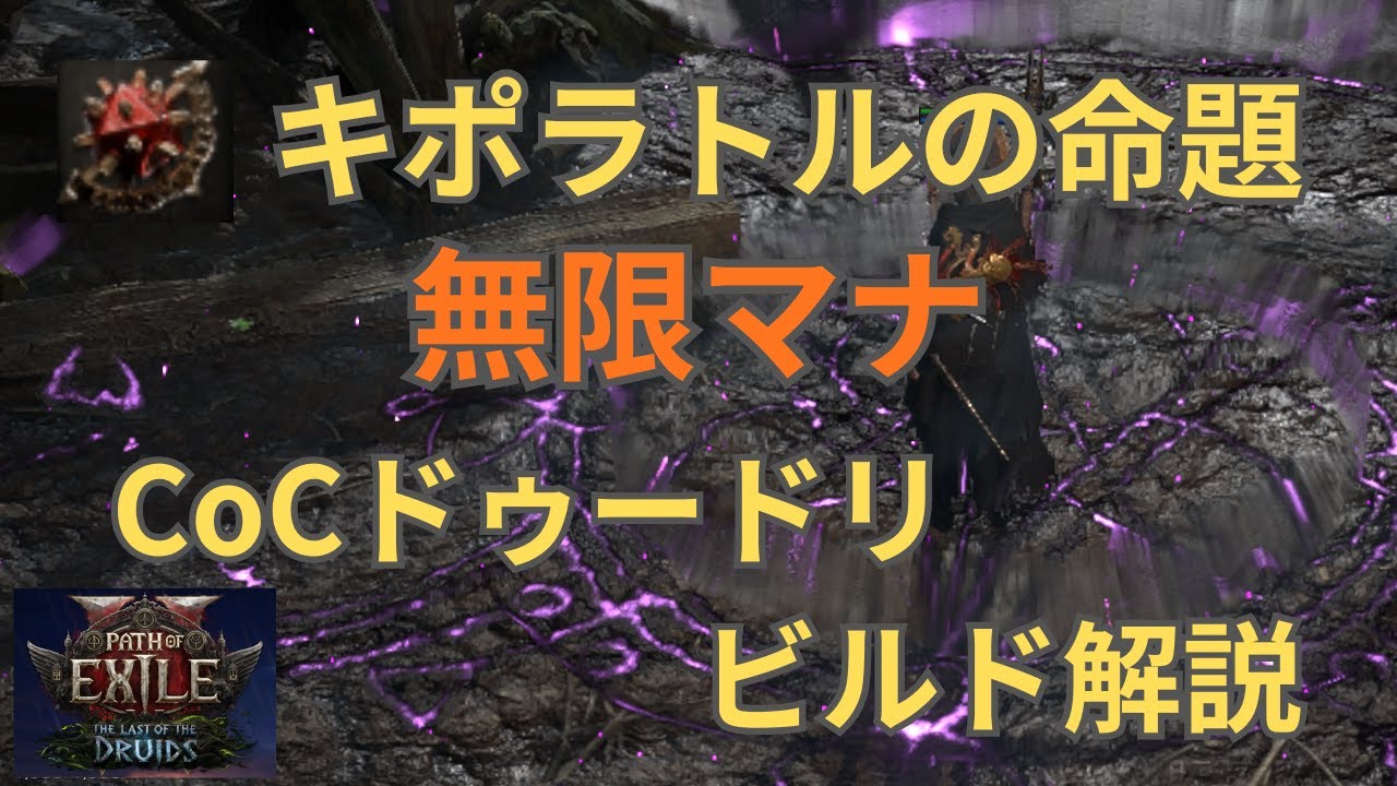 【PoE2 0.4 ビルド紹介】キポラトルの命題型 CoCドゥードリの災厄
