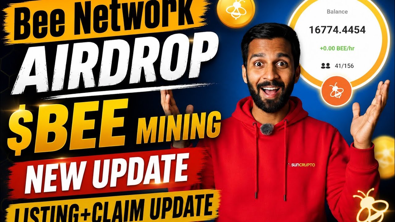 📌BEE NETWORK AIRDROP●$BEE MINING NEW UPDATE || $BEE TOKEN CLAIM+LISTING UPDATE || 28 JUNE 