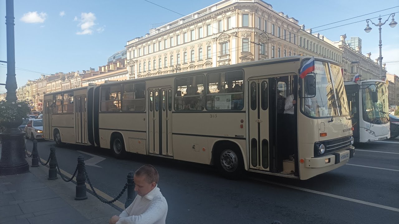 Санкт Петербург автобус ikarus 280  Автобусный маршрут 7