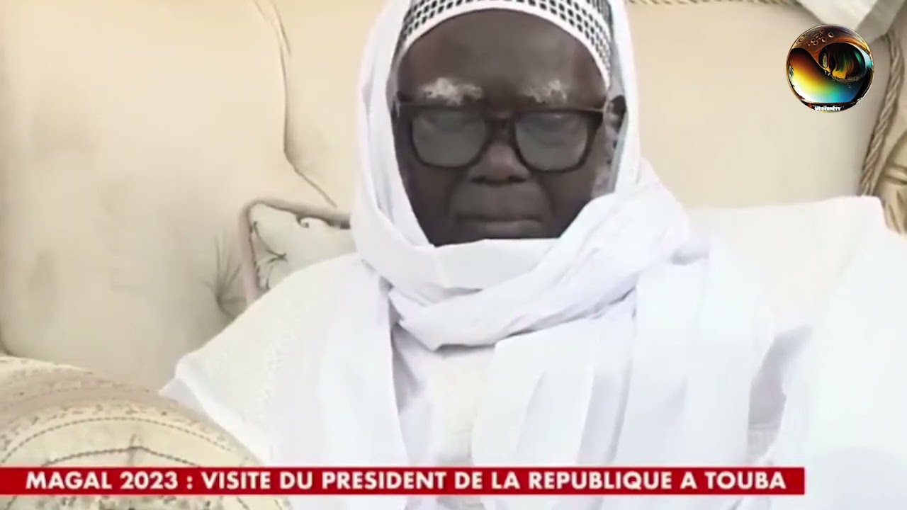 SERIGNE MOUNTAHA MBAKE RACONTE AU PRESIDENT MACKY SALL LE VOYAGE DE SERIGNE TOUBA