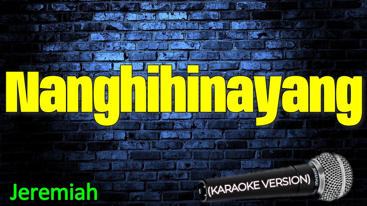 NANGHIHINAYANG  - Jeremiah