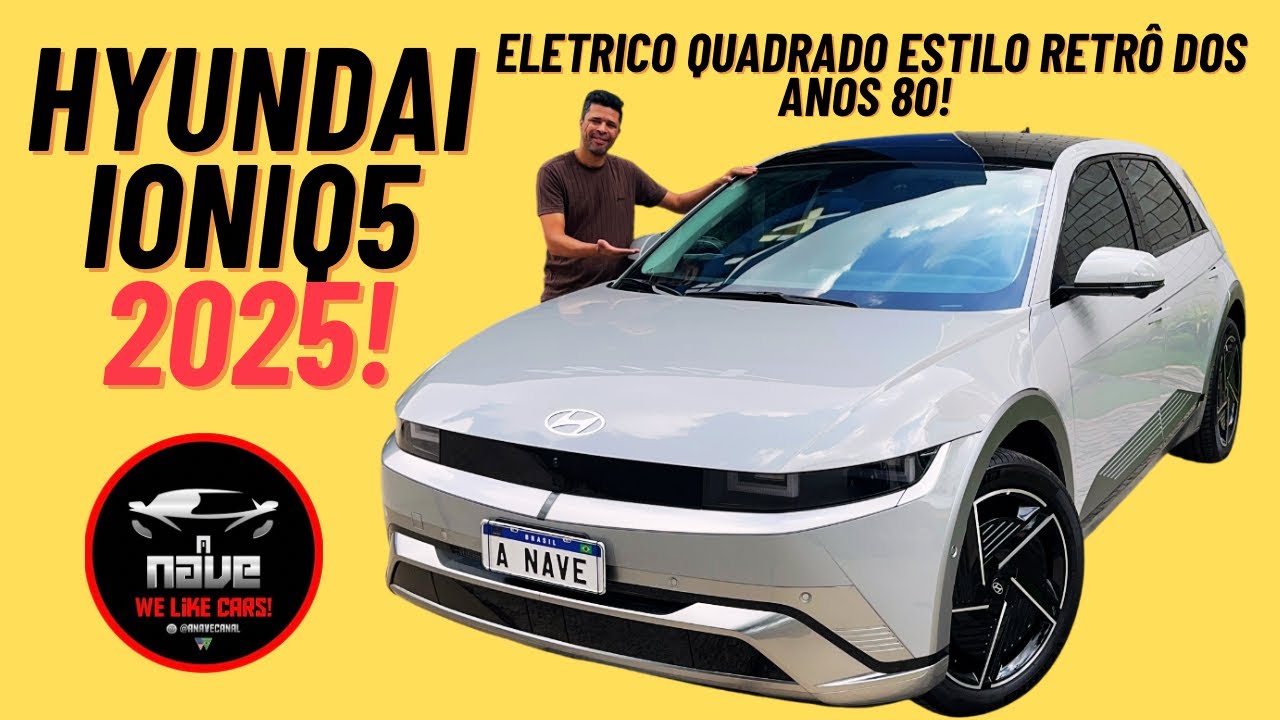 Hyundai IONIQ 5 2025: O Elétrico Retrô que Surpreende!