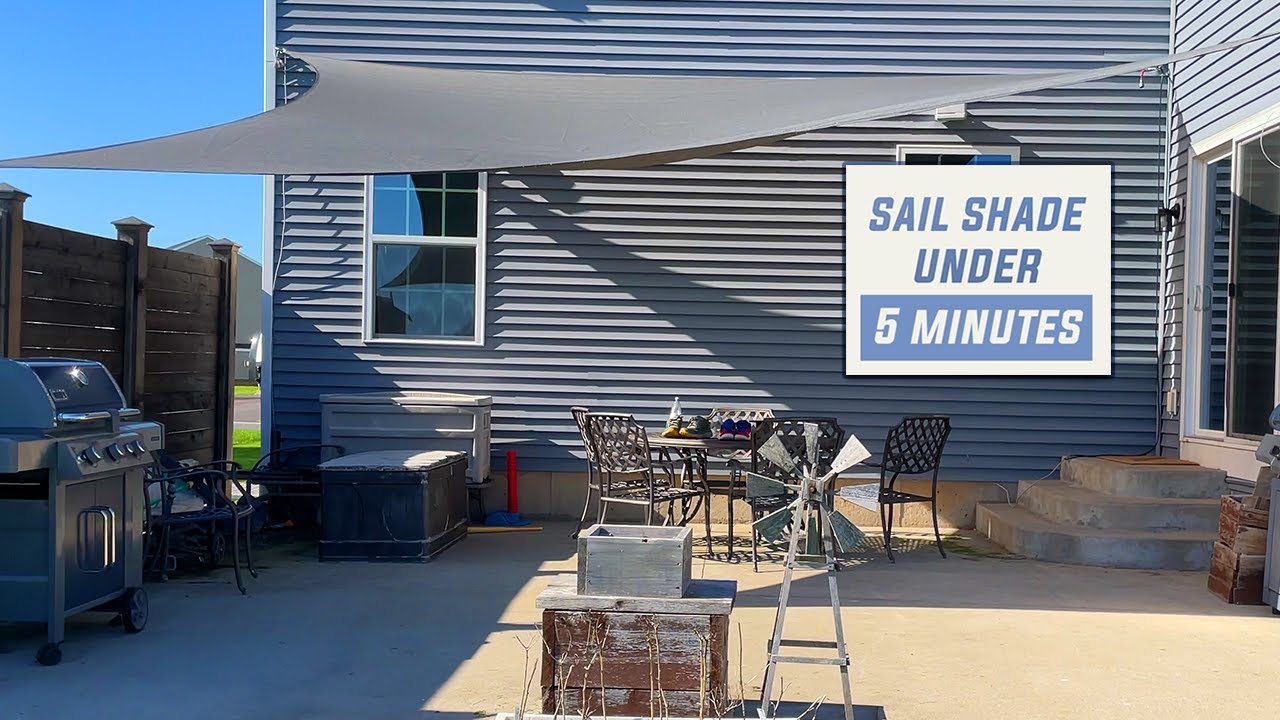 Easy How To Sail Shade in Under 5 Minutes