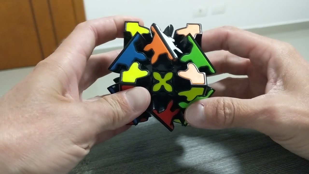 Resolvendo Gear Cube - fácil de fazer