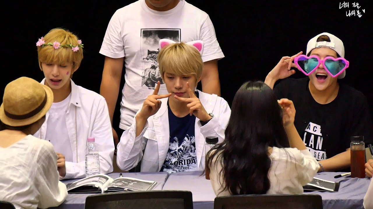 150712 광주 팬싸인회 TRESPASS 몬스타엑스 민혁