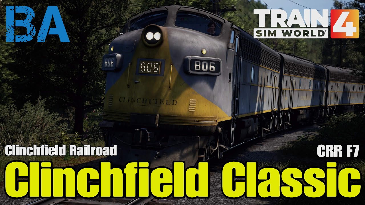 Clinchfield Classic - Florida Perishable - F7 - Clinchfield Railroad - Train Sim World 4